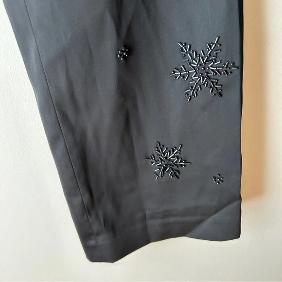 Vintage Y2K ESPRIT black  bead‎ embellished satin pants - Picture 6 of 6